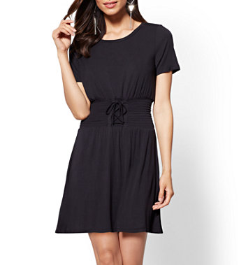 FIT FLARE DRESS