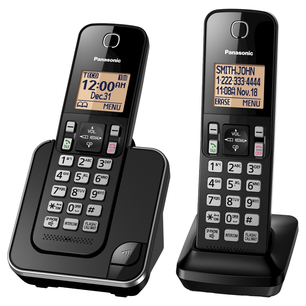 PANASONIC  2 HANDSET CORDLESS PHONE