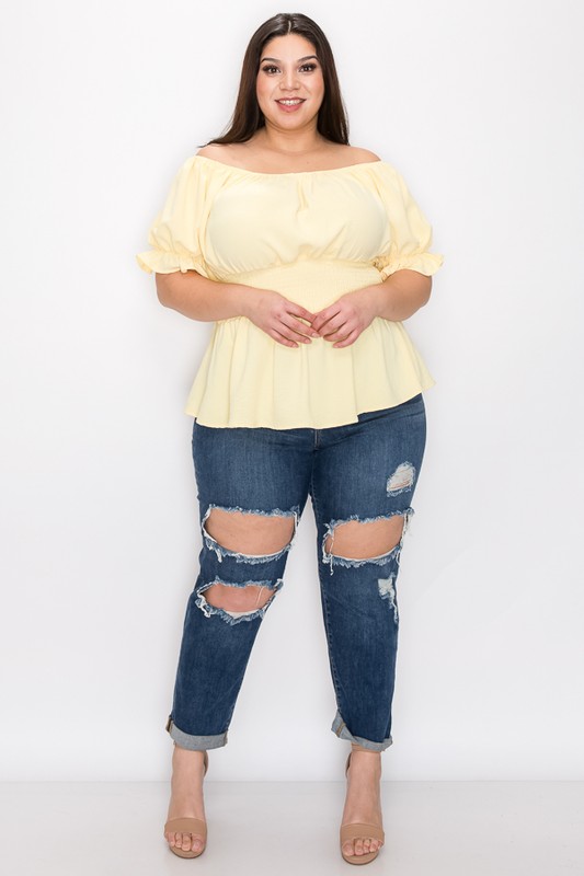 PLUS SIZE TOPS