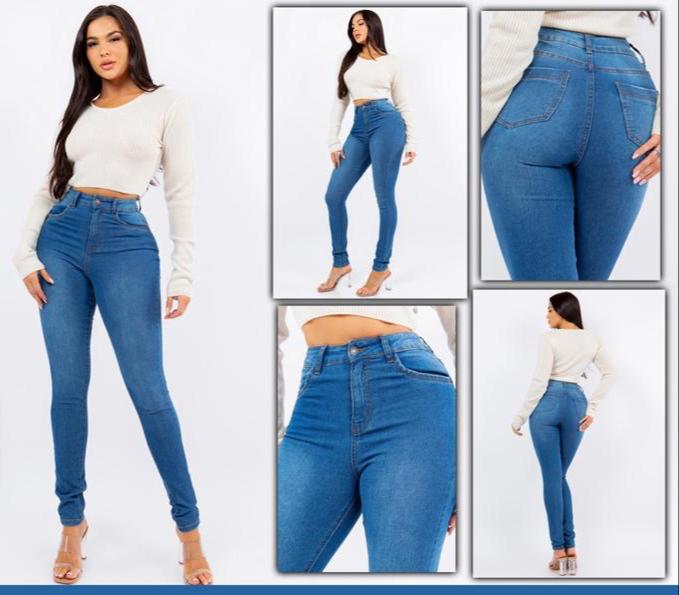 LADIES SKINNY DENIM