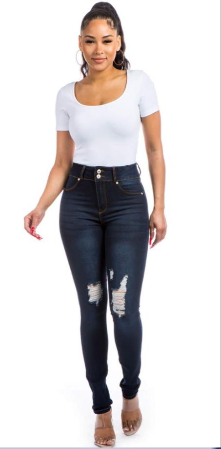 LADIES SKINNY DENIM