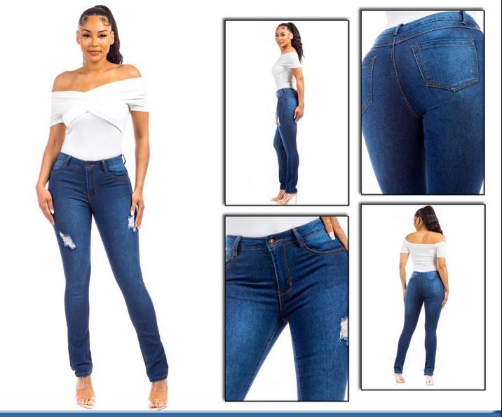 LADIES STRAIGHT DENIM