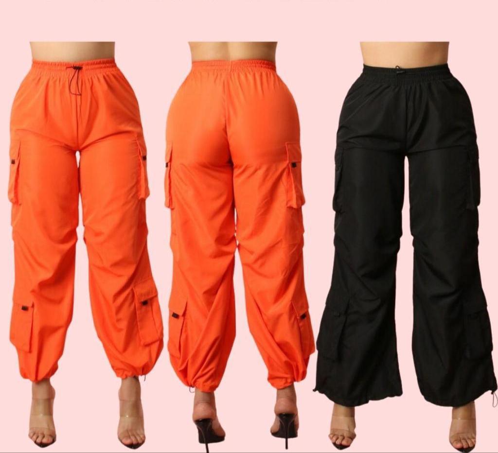 WIDE LEG CARGO PANTS