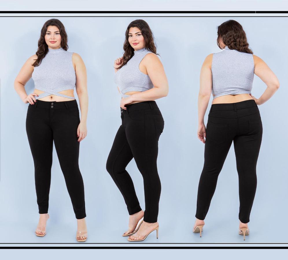 PLUS SKINNY FIT JEANS