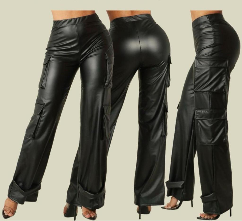 WIDE LEG CARGO PANTS