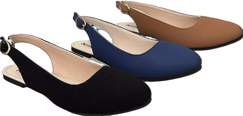 BALLERINA SLING BACK FLATS