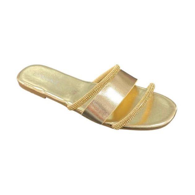 BLING SLIP ON SANDALS
