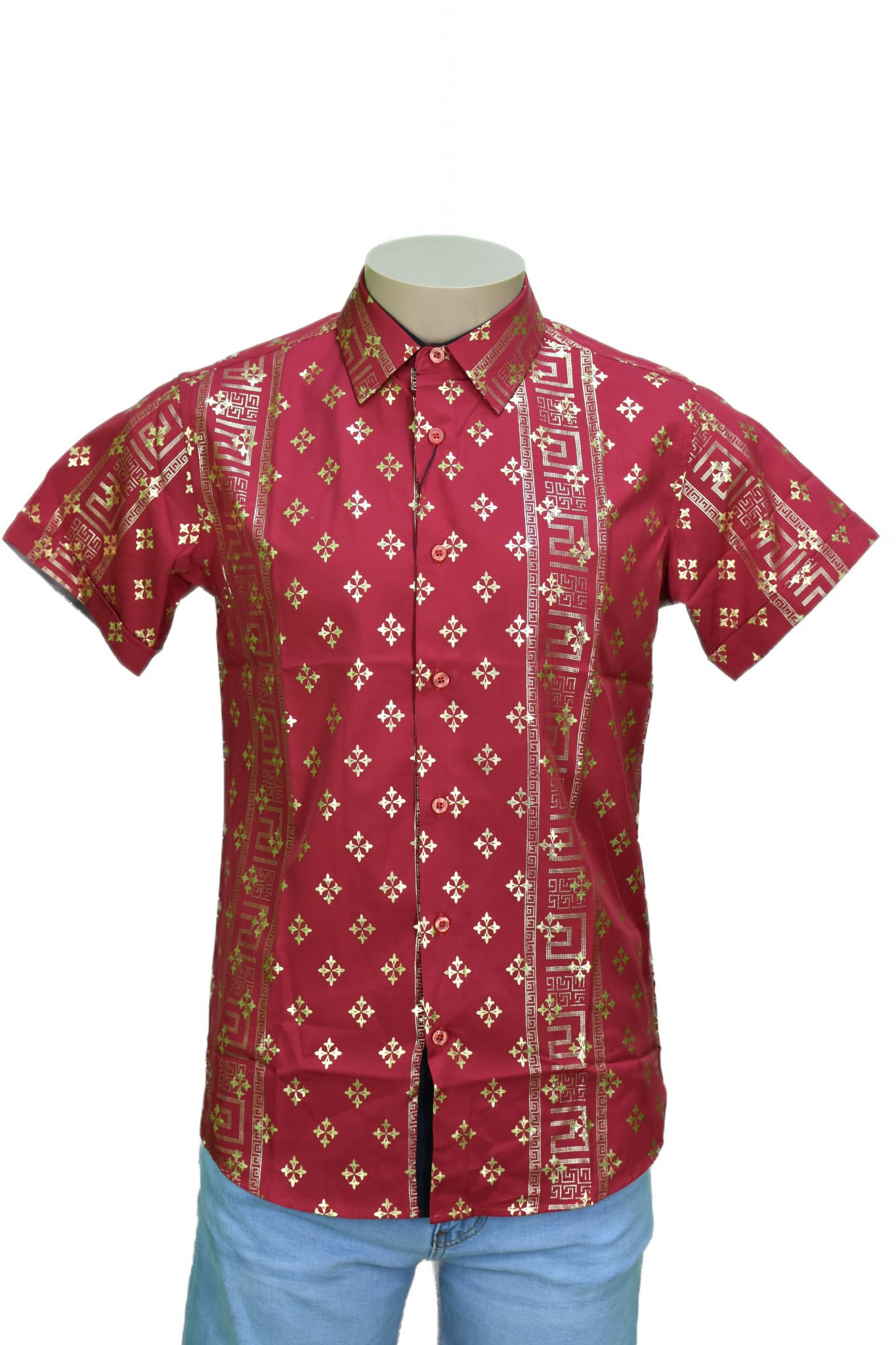 MEN FORMAL SHORT SLEEVE SHIRTS