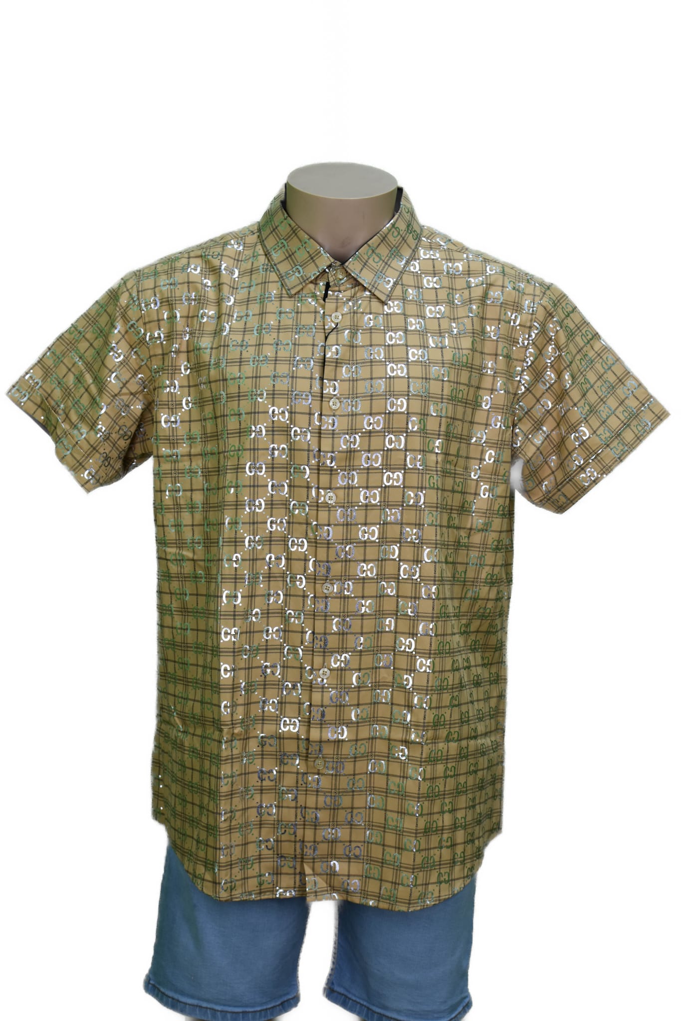 MEN FORMAL SHORT SLEEVE SHIRTS