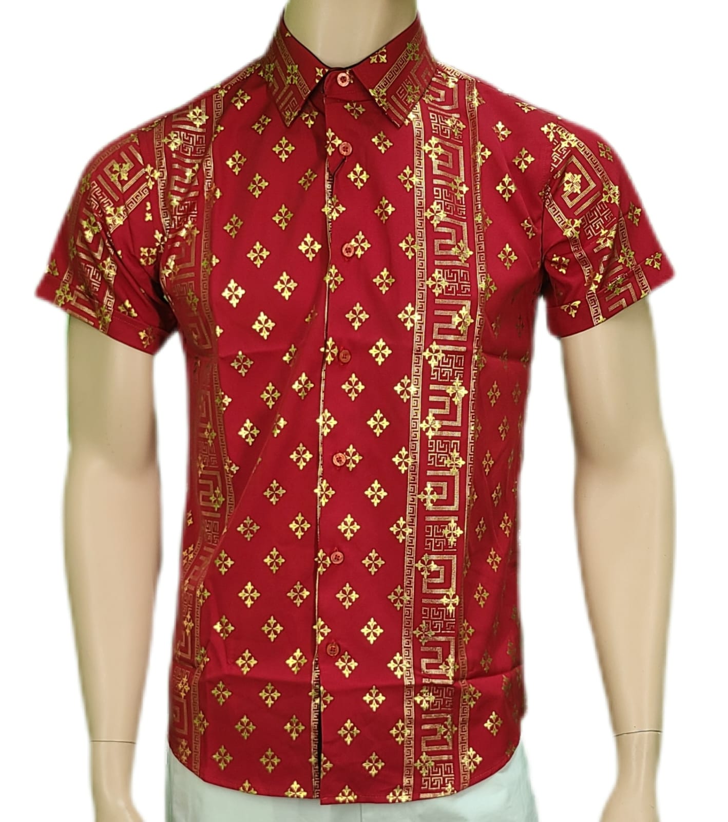 MEN FORMAL SHORT SLEEVE SHIRTS