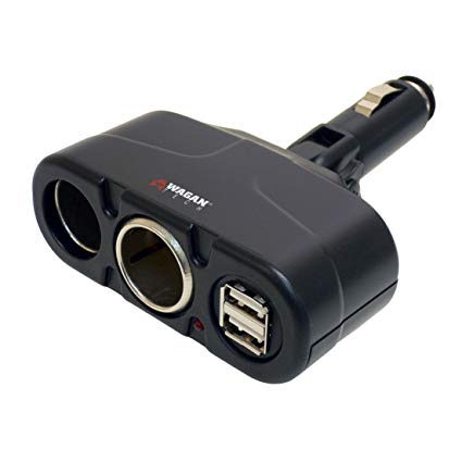 2 WAY SOCKET PLUS USB