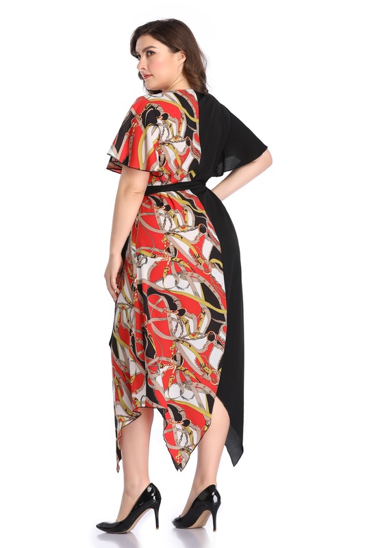 + LADIES MIDI DRESS