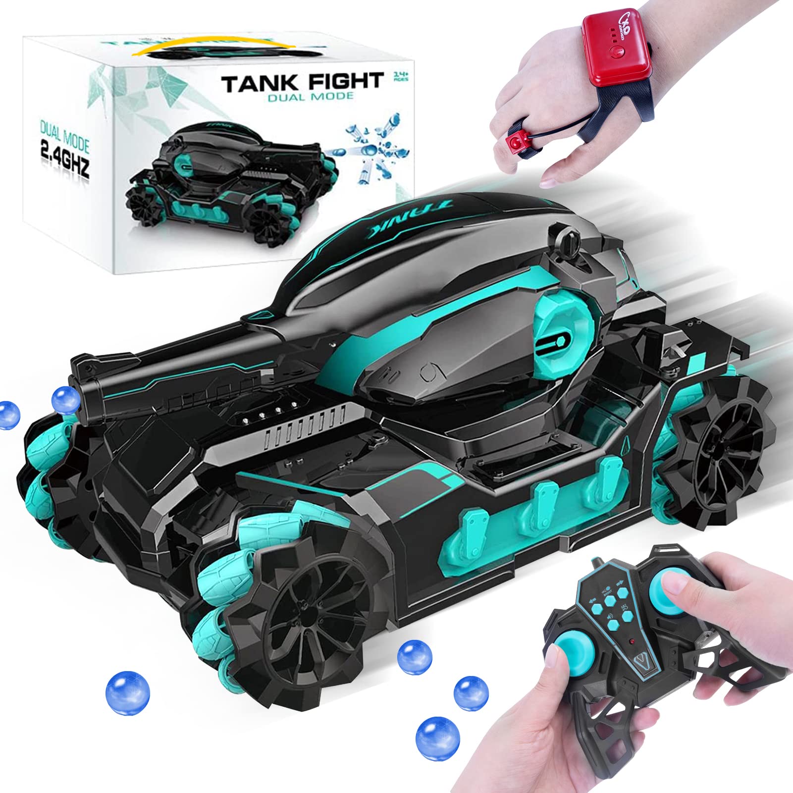 TANK MECH REMOTE STUNT CAR