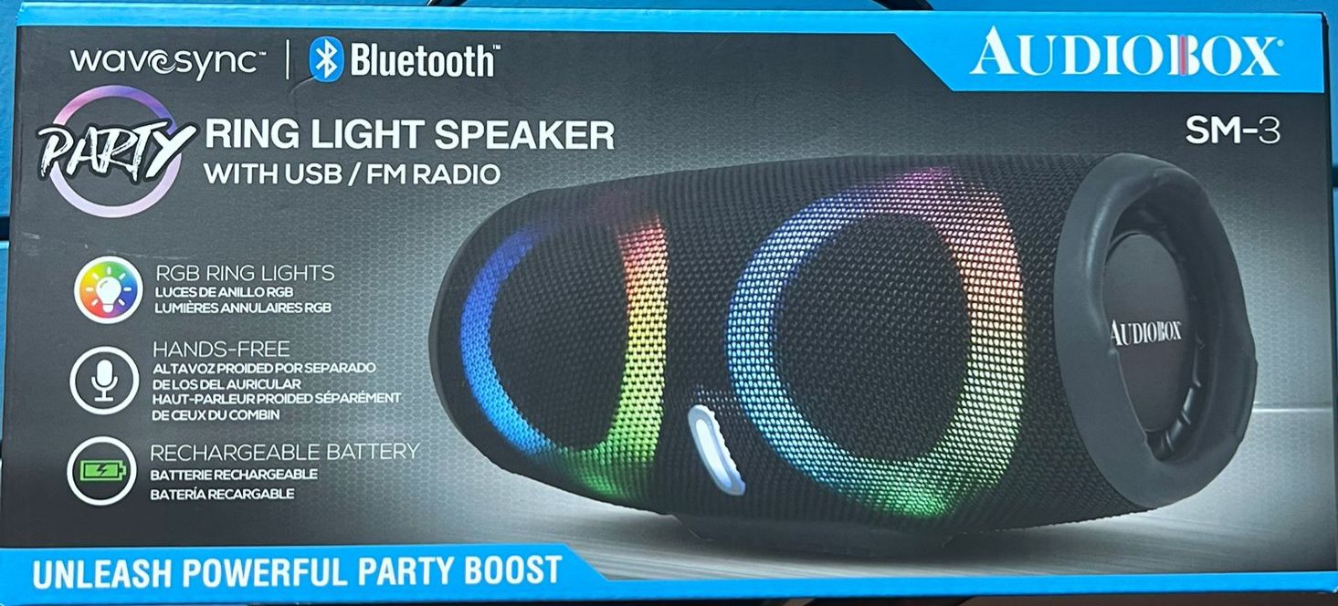 AUDIOBOX PORTABLE PARTY SPEAKER