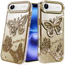 IP17 AIR BUTTERFLY FREEDOM SHIMMER CASE