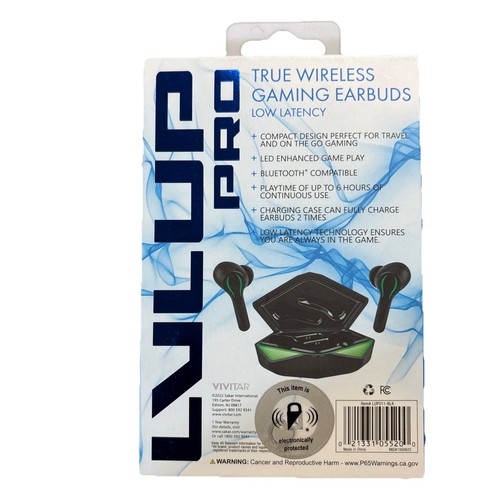 VIVITAR LVLUP PRO GAMING EARBUDS