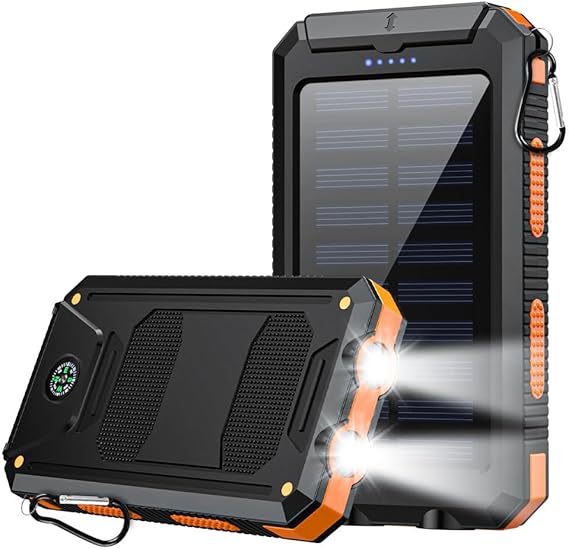 DOLPHIN TECHBRO 10000MAH SOLAR POWER BANK